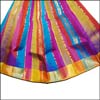 Maroon Pattu Parikini with contrast border-(SSV-37) - Click here to View more details about this Product